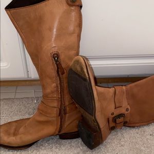Light Brown leather boots
